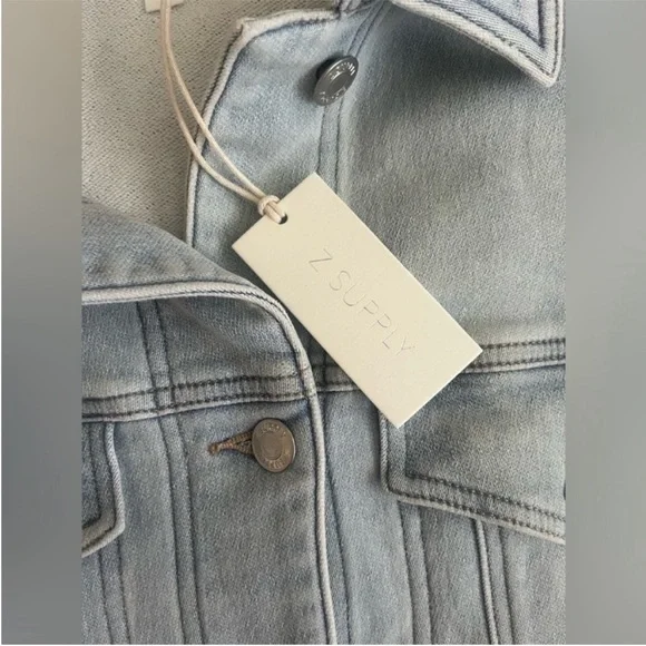 Nwt Z Supply Miles Denim Jacket - Picture 4 of 4